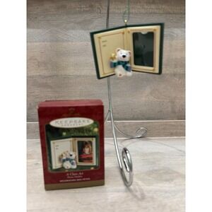 Hallmark 2000 A Class Act Student School Photo Frame Christmas Ornament